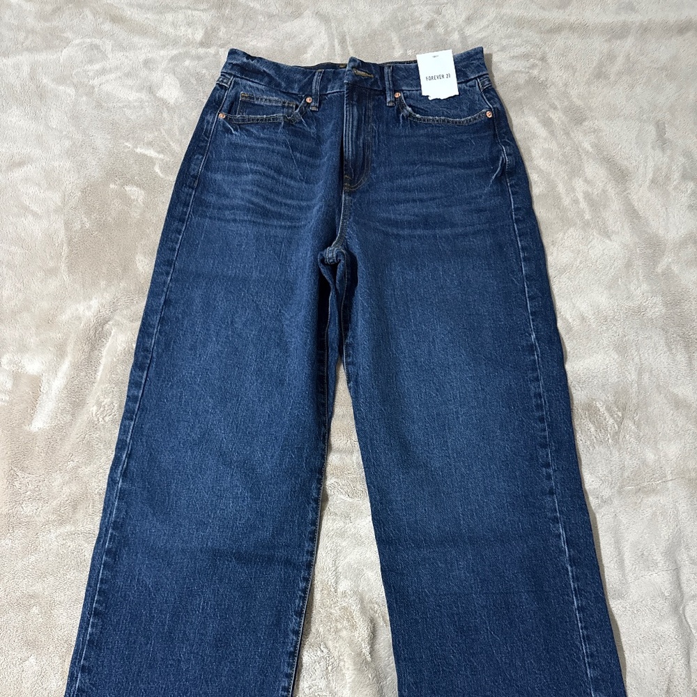 Forever 21 Curvy 90’s Straight Leg Jeans